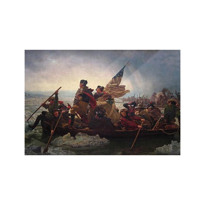 Crossing The Delaware Painting Painting Inspired